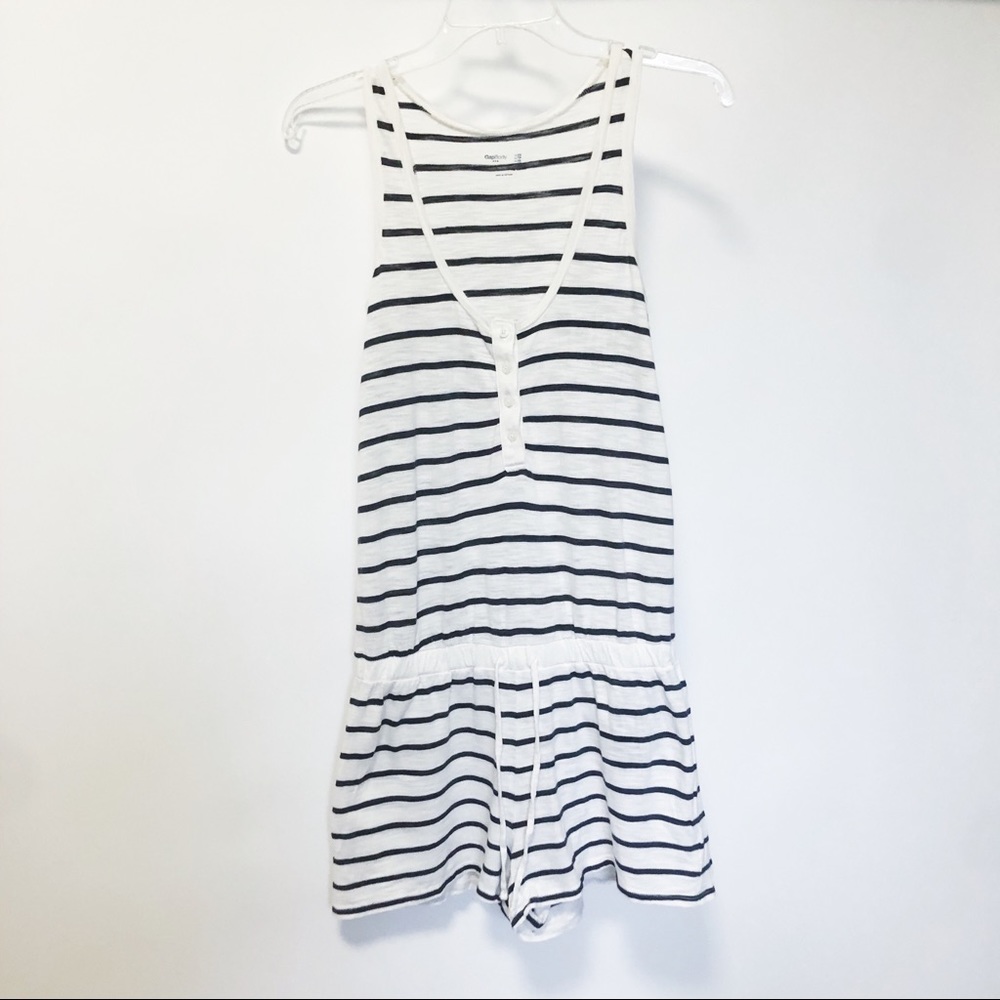 GAP striped tank top romper